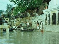 Bathing in the Ganges