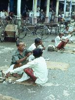 Barber in Benares